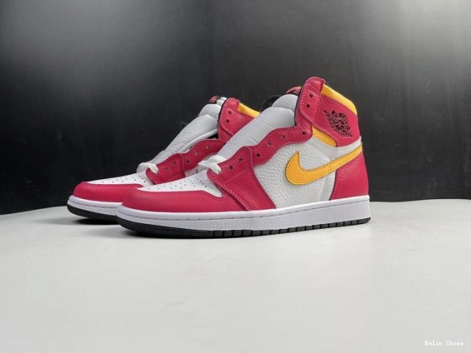 Bmlin Shoes OGLight 1 555088-603 Air High Jordan Red Fusion 0811